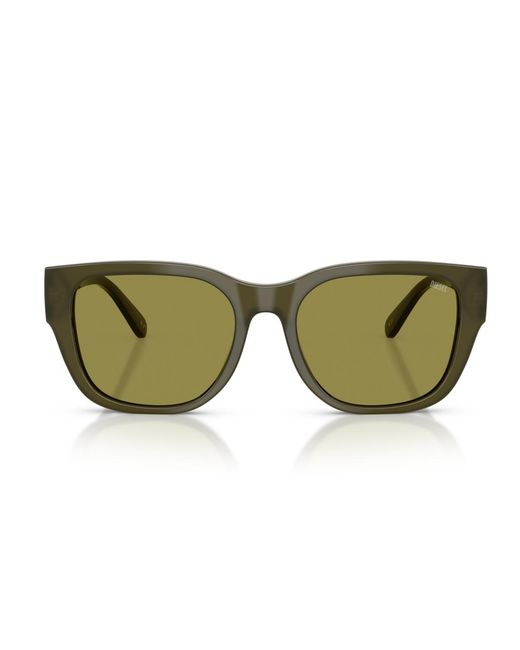 DIESEL Green Large Sunglasses