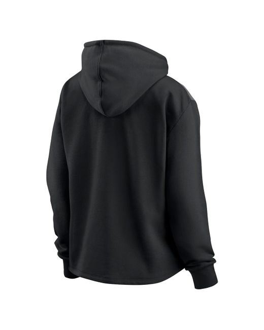 Fanatics Black Austin Fc Fleece Quarter-zip Hoodie