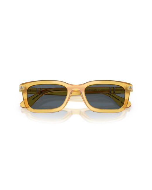 Persol Blue Rectangle Sunglasses