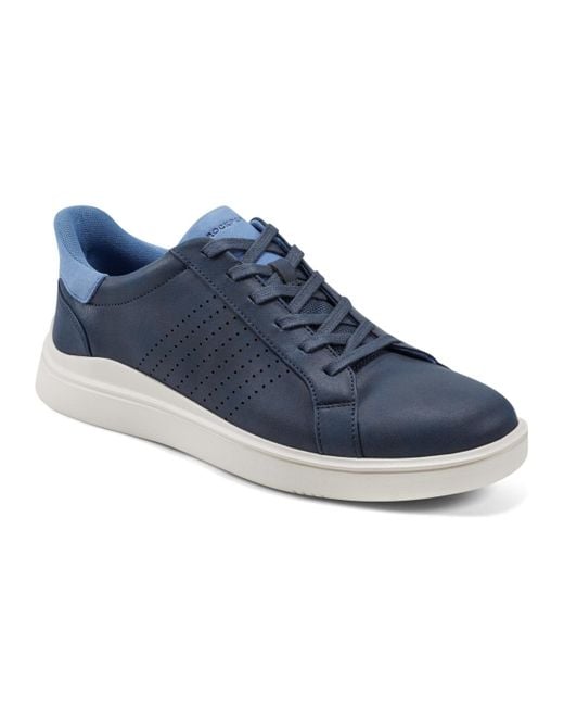 Rockport Blue Men Tristen Step Activated Lace Up Sneaker for men