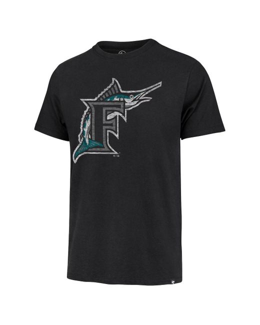 '47 Black 47 Brand Miami Marlins Premier Franklin T-shirt for men