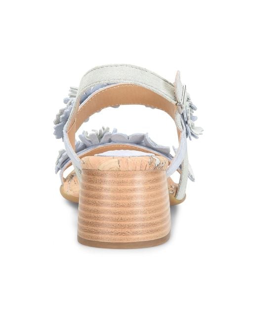 Born White Springs Square Toe Sandals