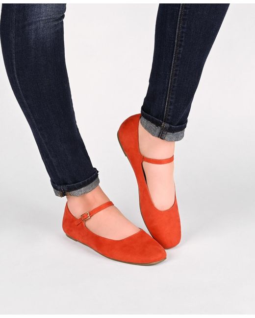 Journee Collection Journee Carrie Buckle Square Toe Mary Jane Dress ...
