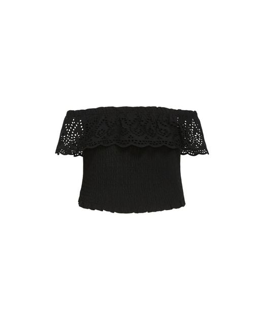City Chic Black Jayde Top