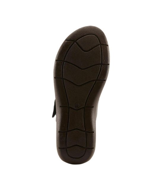 Spring Step Black Virelle Slide