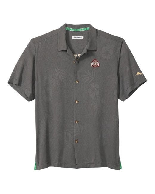 Tommy Bahama Gray Buffalo Bills Catch Of The Day Button-up Shirt for men