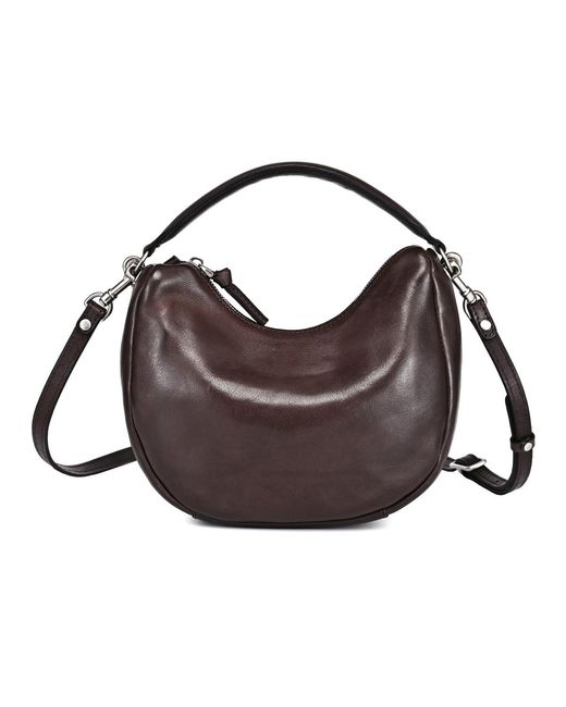 Old Trend Women's Brown Dahlia Small Top Handle Hobo Bag