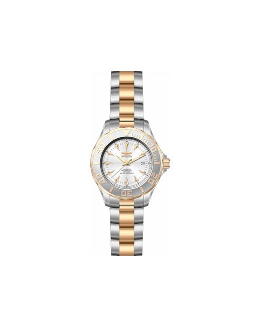INVICTA WATCH Black 7112 Signature Automatic 3 Hand Silver Dial Watch for men