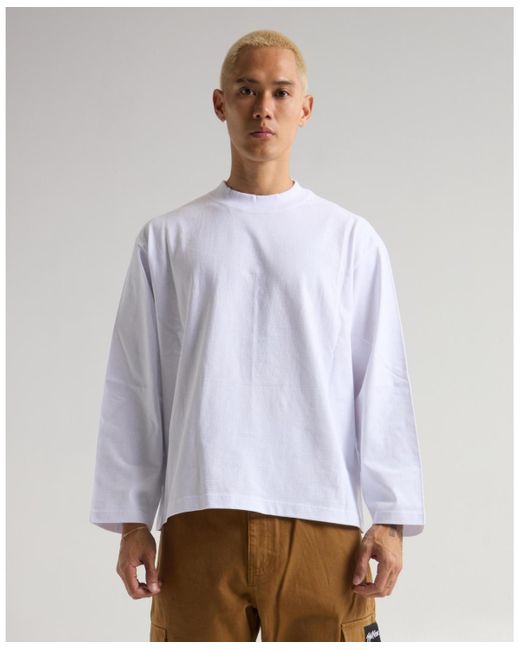 SHAKA WEAR White Oversize Longsleeve for men