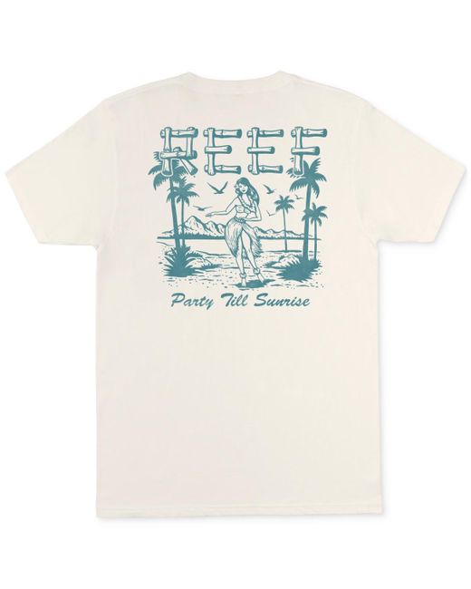 Reef Blue Islandgirl Short Sleeves T-shirt for men