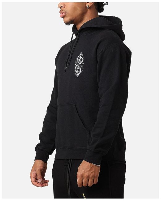The Anti Order , Double Dragon Hoodie - Black/white for men
