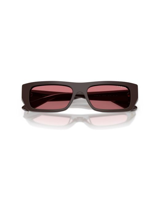 Vogue Eyewear Pink Rectangle Sunglasses