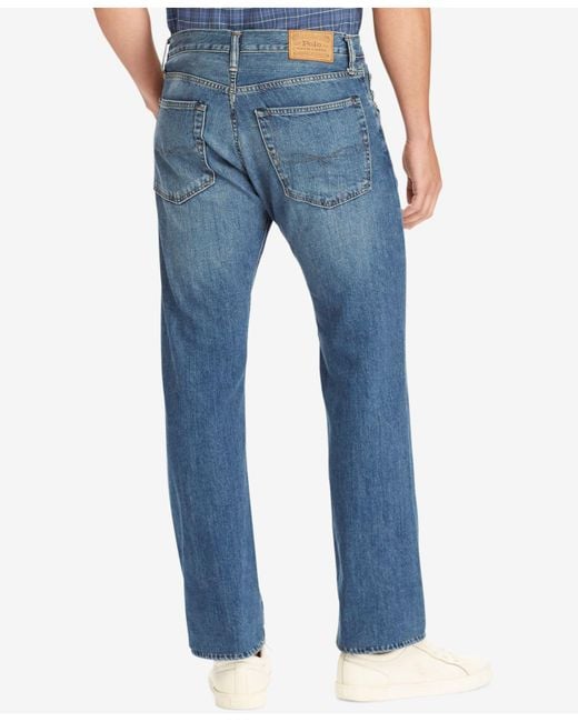 Polo Ralph Lauren Denim Men's Big & Tall Hampton Relaxed Straight Jeans in  Blue for Men | Lyst