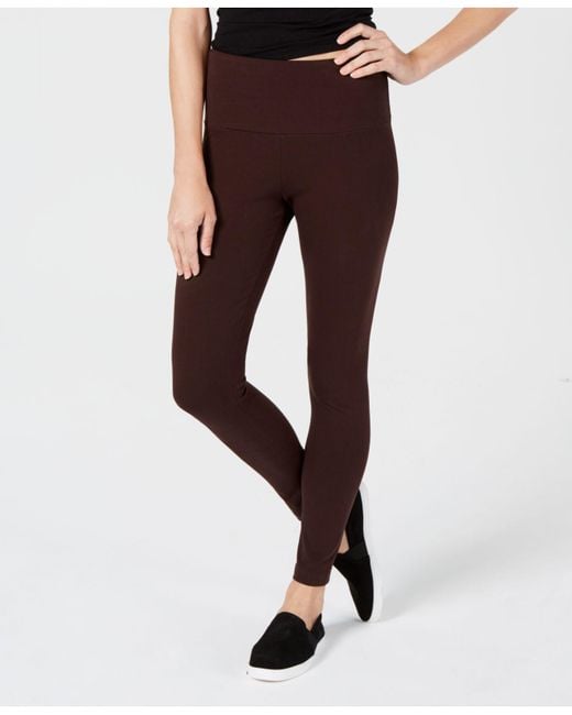 Women with Control Tummy Control SMTH & SLEEK Leggings-Cream-Tall Large-A466028