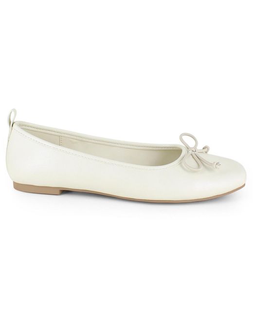 BCBGeneration White Emry Ballet Flat
