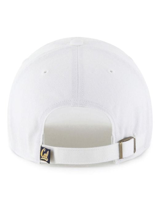 '47 White Cal Bears Clean Up Adjustable Hat for men