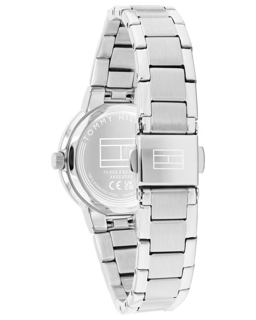 Tommy Hilfiger Metallic Quartz Tone Stainless Steel Bracelet Watch