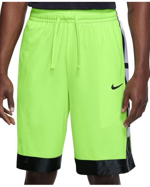 Nike Synthetic Dri-fit Elite Basketball Shorts in Green for Men - Lyst