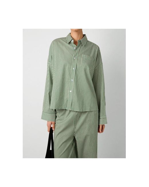 WeWoreWhat Green Button Front Shirt
