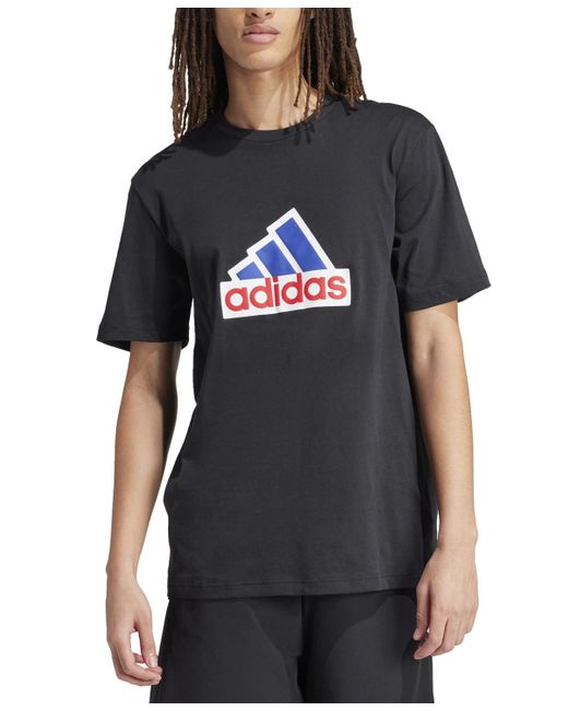 Adidas Black Badge Of Sport Logo T-shirt for men