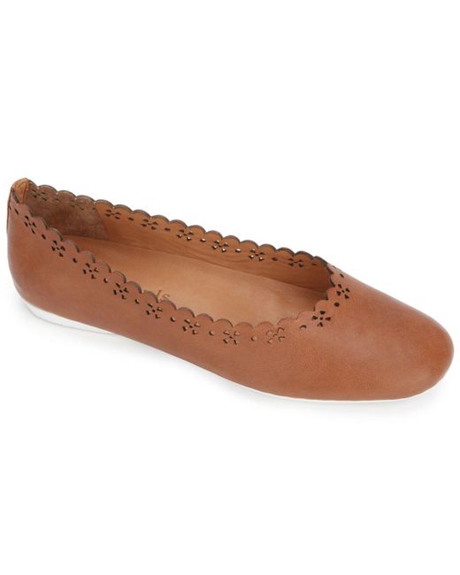 gentle souls eugene ballet flat