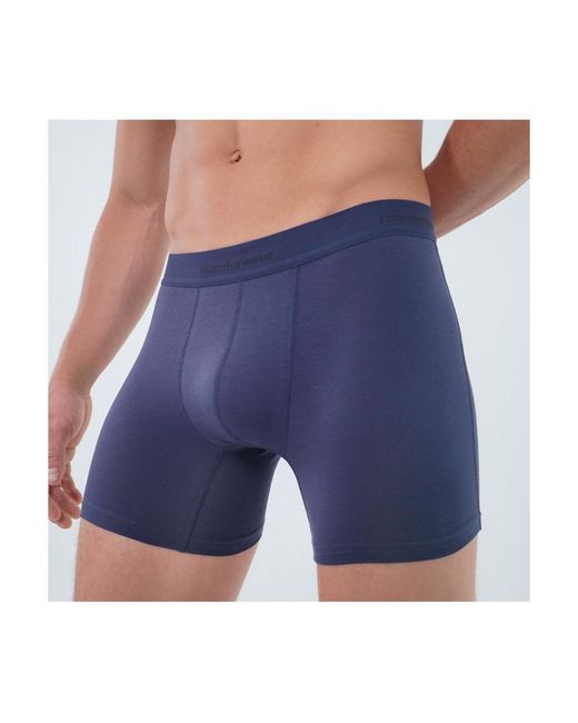 Rounderbum Blue Boxer Brief Essentials 5 Pack for men