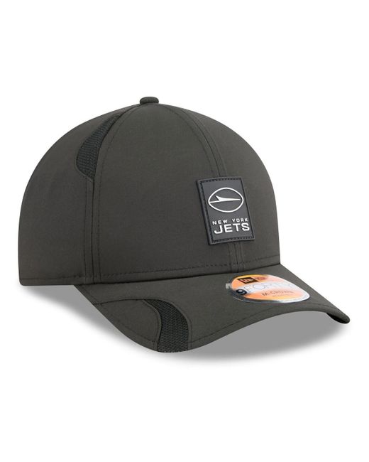 KTZ Gray New York Jets 2025 Sideline M-crown 9forty Adjustable Hat for men