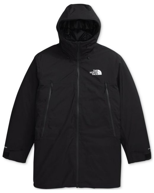 The North Face Black Mountain Range Down Parka Jacket for men