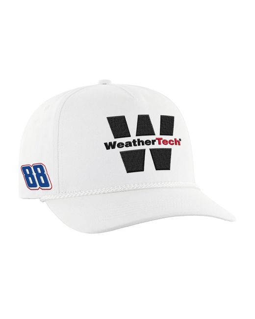 '47 White Connor Zilisch Weathertech Hitch Rope Adjustable Hat for men