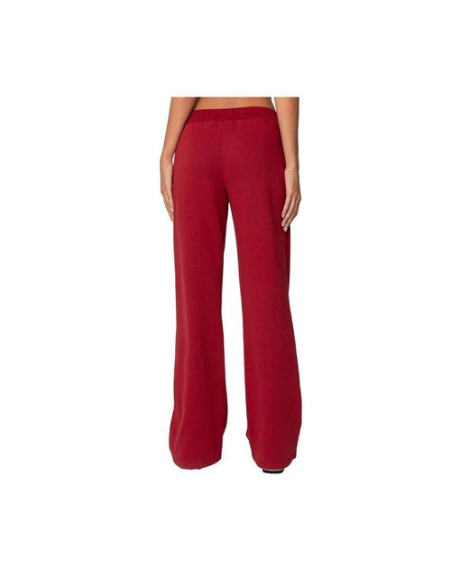 Edikted Red 06 Sweatpants