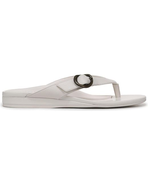 Vionic White Grove Thong Sandals