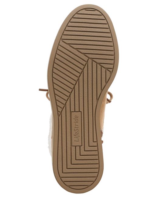 LifeStride Brown Devon Wedge Zip Short Boots