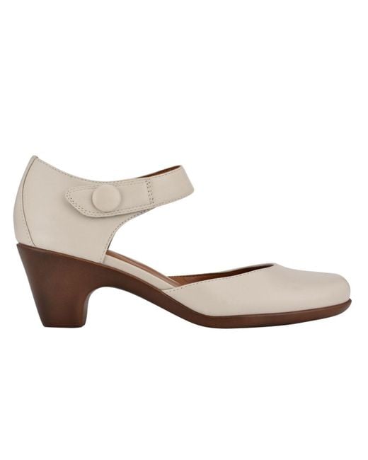 Easy Spirit Clarice Mary Jane Block Heel Dress Pumps Lyst