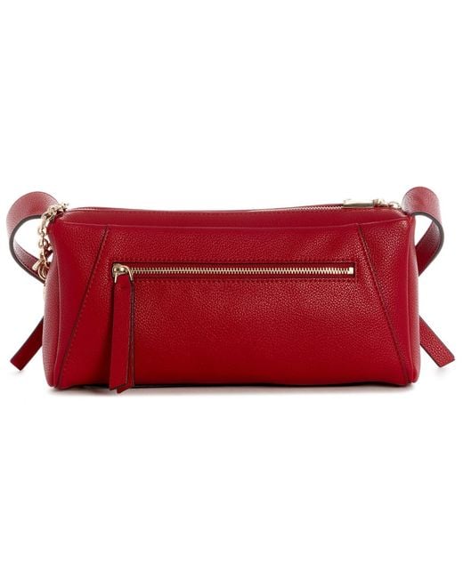 Guess Red Devon Small Crossbody Handbag