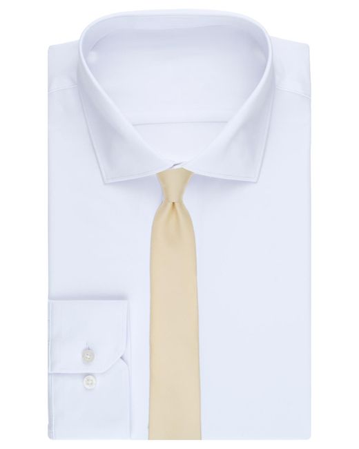Alfani Natural Modern Solid Slim Tie for men