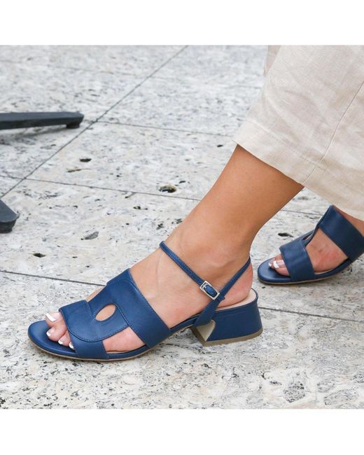 Alterre Blue Amal Customizable Sandal