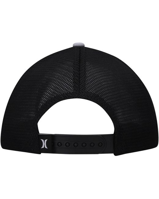 Hurley Blue Charter Trucker Snapback Hat for men