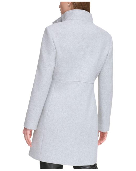 Calvin Klein Walker Coat, Created For Macy's in Blue | Lyst