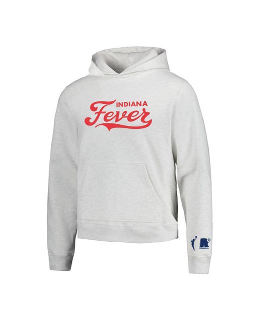 round21 White And Indiana Fever Rise Pullover Hoodie