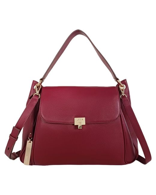 Lodis Red Eclipse Large Shoulder Bag