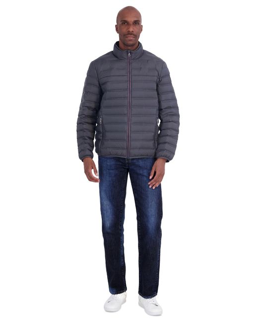 Tommy Hilfiger Blue Real Down Packable Jacket for men