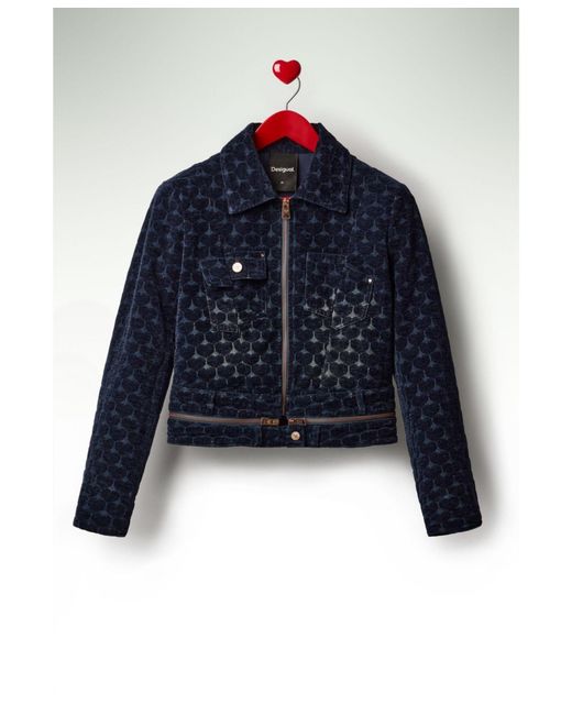 Desigual Blue Denim Jacket