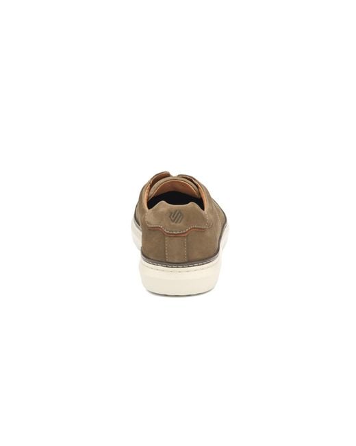 Johnston & Murphy White Mcguffey 2 Plain Toe Sneaker for men