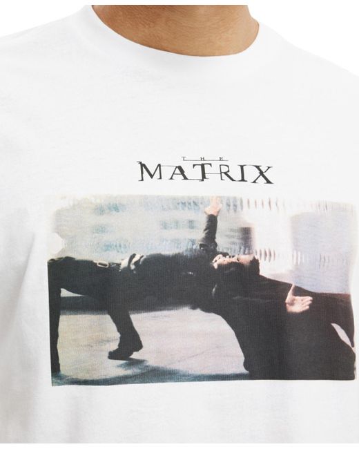 Cotton On White Box Fit License T-shirt for men