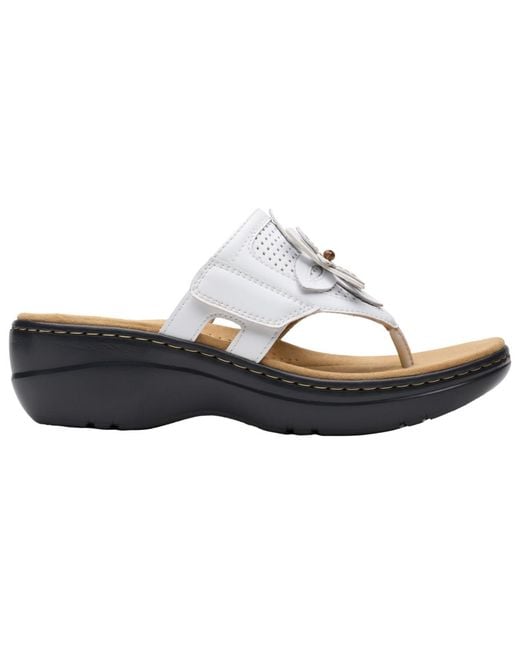 Clarks Black Collection Round Toe Sandals