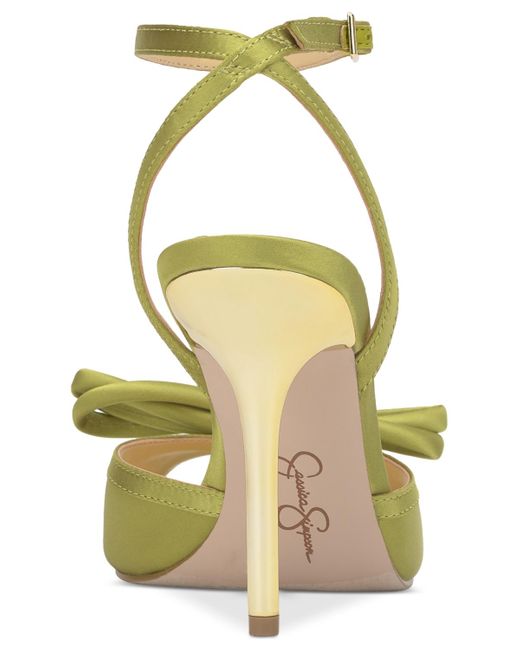 Jessica Simpson Nolira Two-piece Bow Dress Sandals in Green | Lyst Jessica Simpson Nolira Two-piece Bow Dress Sandals in Green | Lyst