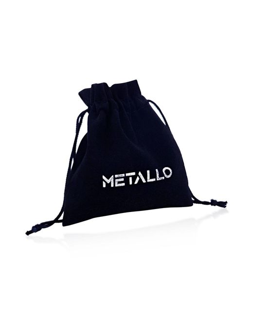 Metallo Black Stainless Steel Designed Ring for men