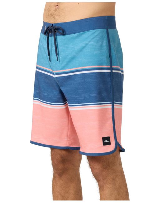 O'neill Sportswear Blue Lennox Scallop Boardshorts for men