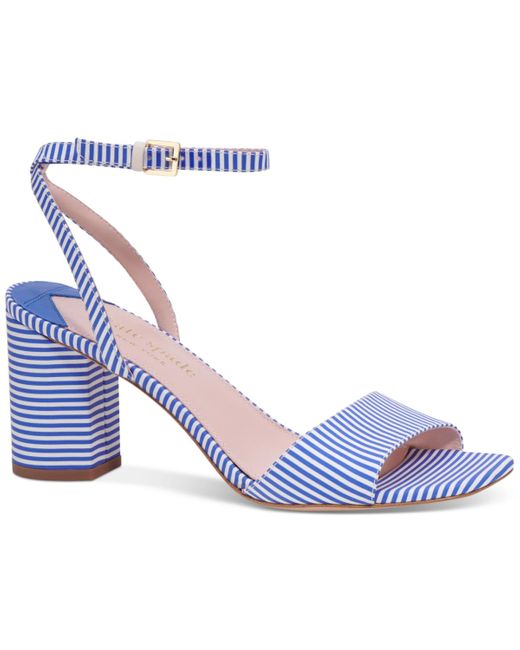 Kate Spade Blue Delphine Ankle-strap Dress Sandals