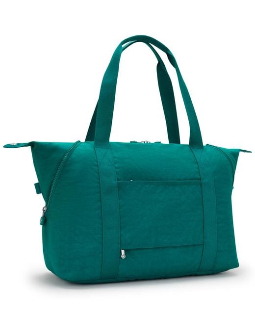 Kipling Green Art M Tote